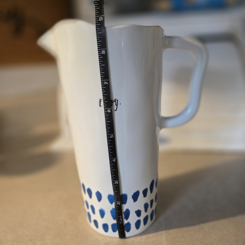 Rae Dunn Enjoy Melamine Pitcher - Picture 4 of 6